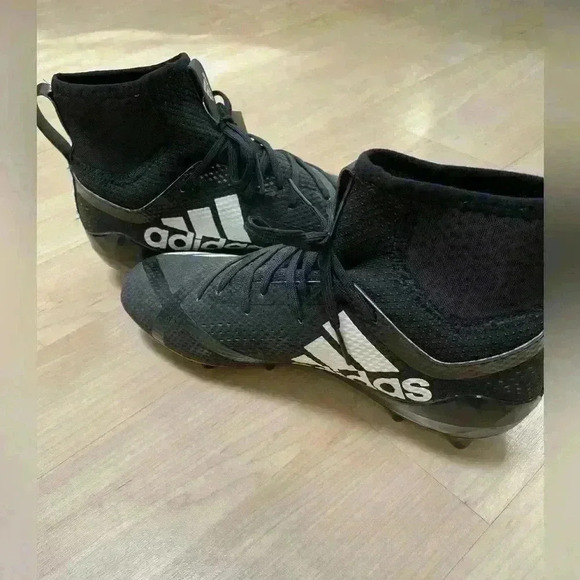 New Adidas Adizero 5-star 7.0 Football Cleats Black/White Size 8.5 - Picture 7 of 9